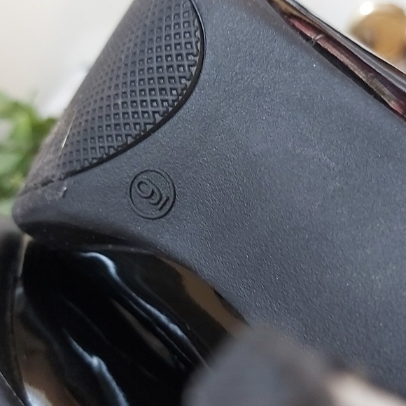 Faux Snake Print Open Toe Heels - Picture 5 of 5